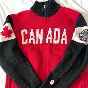 Team Canada Knitted Jacket